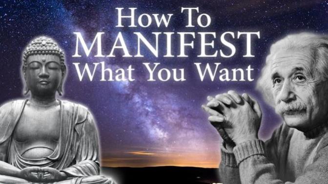 Have you tried to manifest something?