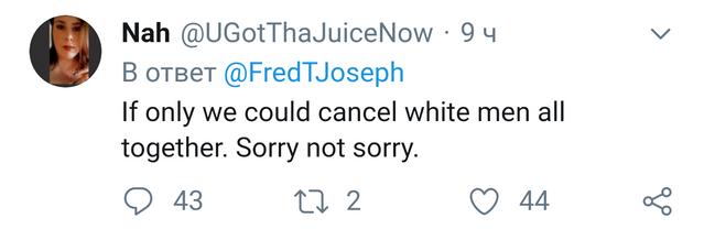 Do you agree with Liberal White women that White men should be cancelled?