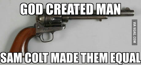 Are guns one of man's greatest inventions?