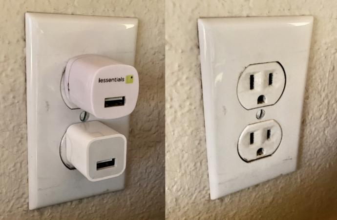 Do you leave your charging adapters plugged even when theyre not in use or do you remove them from the outlets?