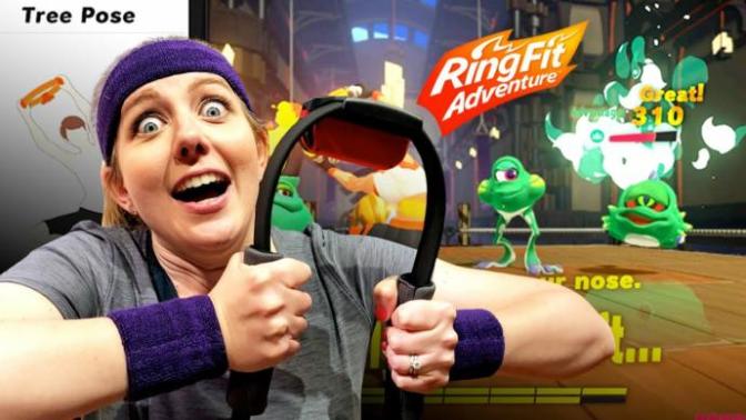 What do you think about Nintendo's new ringfit adventure game?