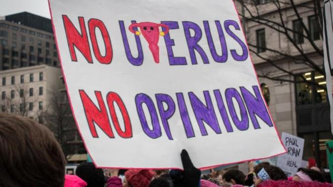 What are your thoughts on 'no uterus no opinion' argument on abortions?