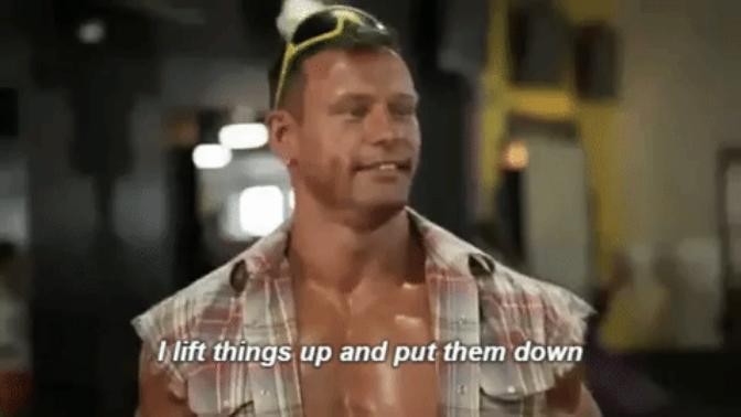 Will you Gagers do the (I lift things up and put them down) challenge?