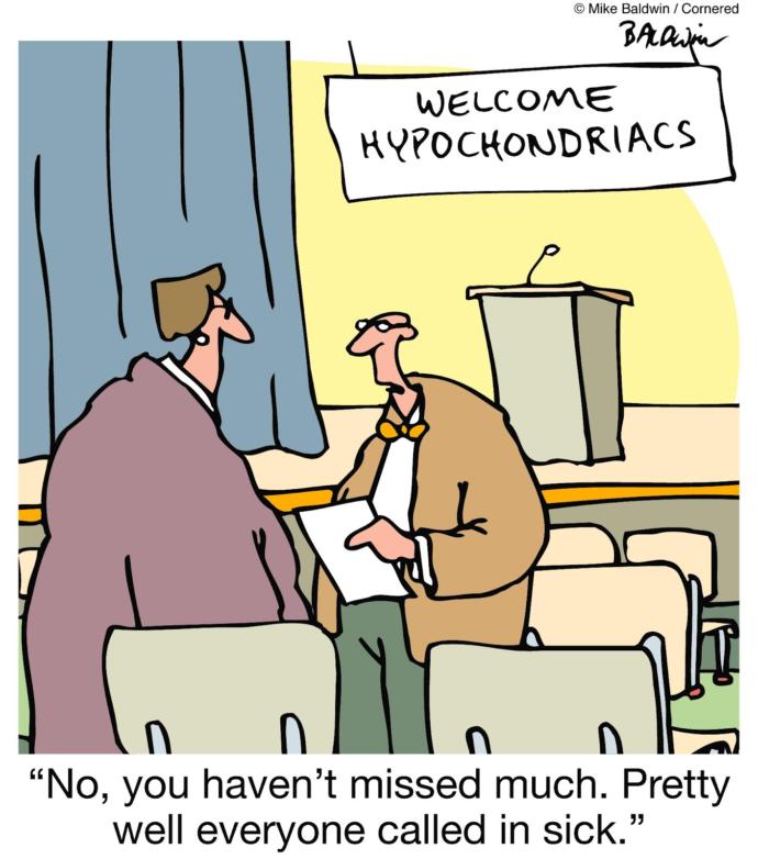 WebMD creates a new generation of Hypochondriacs, true or false?