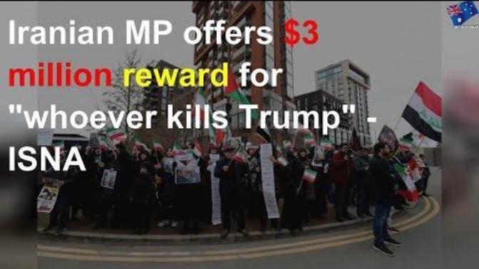 Do you think it's insane for Iran to offer 4.3 million dollars to whomever kills trump, when there's thousands of people who'd do it for a quarter?