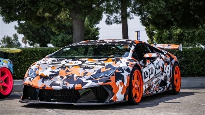 Which of these camouflaged wrapped cars would you choose?