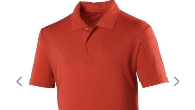 How to shorten sleeves on polo shirt for work?