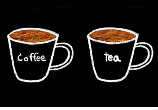 Which one do you drink in the morning, Coffee or Tea?