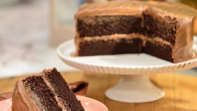 OMG!! Did you know that today was NATIONAL CHOCOLATE CAKE DAY? ... I'M NOT KIDDING?