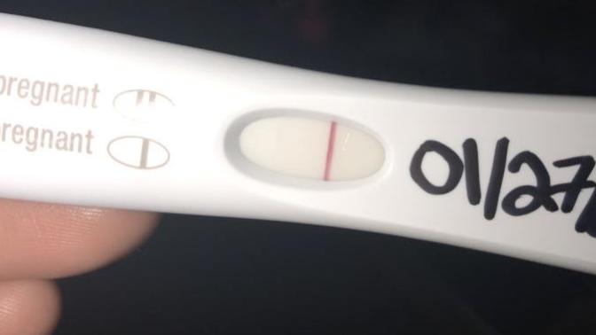 Does anyone else see a faint positive on this test?