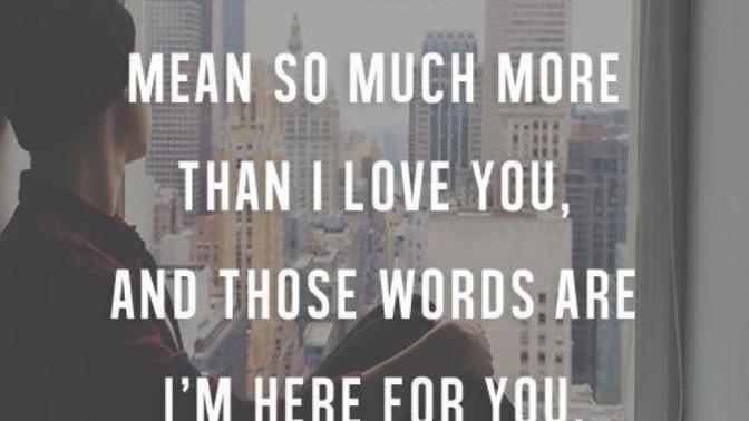 How many people can you truly count on to be there for you if you're in need?
