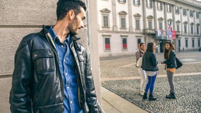 How do I get my ex-boyfriend to leave me and my friends alone?