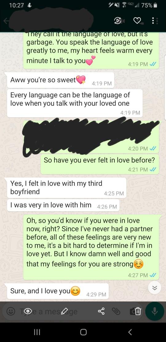How soon to you say I love you?