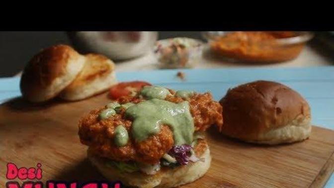 Butter Chicken burger, tasty or nasty?