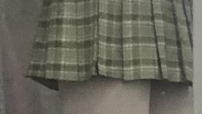 KlEEP or RETURN green plaid skirt?