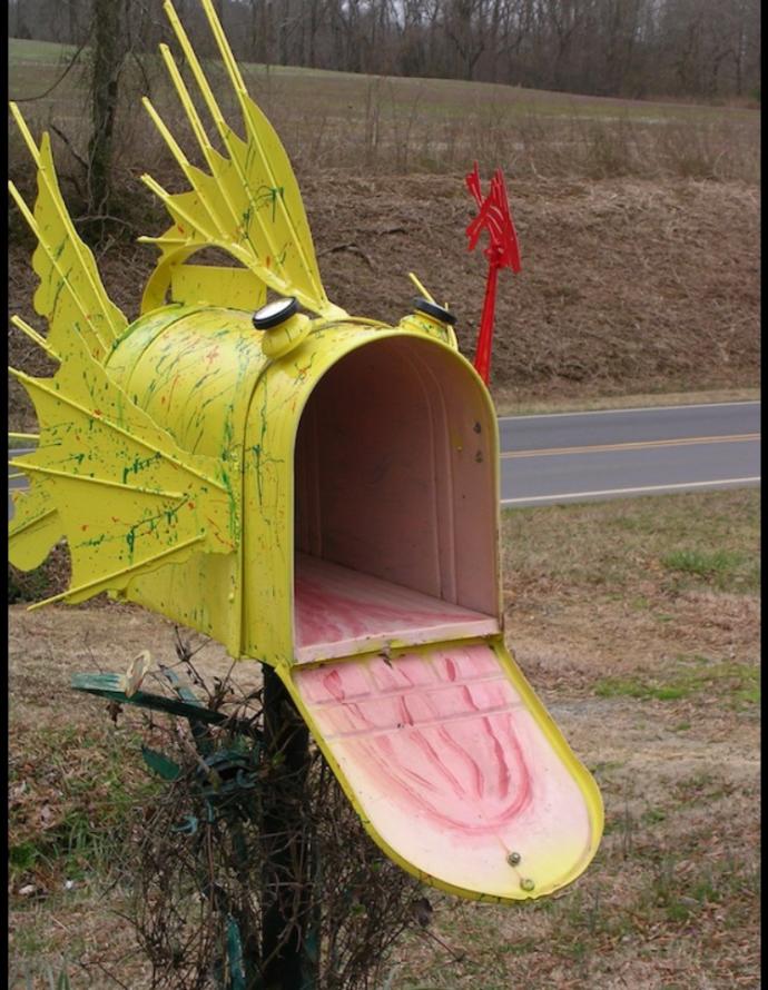 Why would someone vandalize a mailbox? And only one mailbox of all mailboxes in an entire neighborhood?