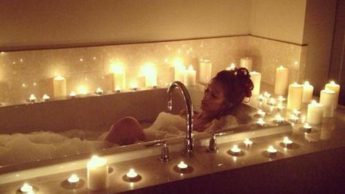 What do you think of candle lit baths~ would you take one with partner?