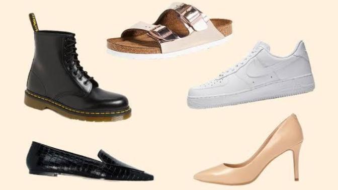 If you were to own only five pairs of shoes for the rest of your life, what would they be?