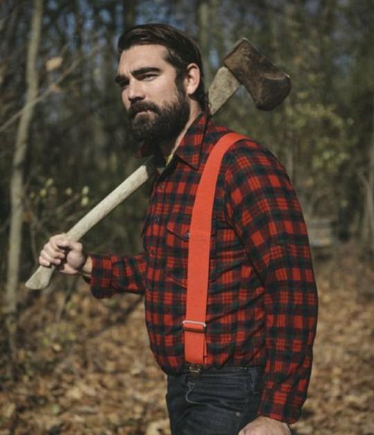 Why do girls like the lumber Jack or Lumbersexual look?