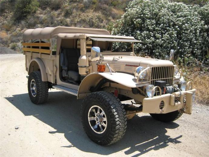 This is what do the trick. A 1940s Dodge Truck