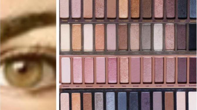 Which eye palette would look better for hazel eyes?