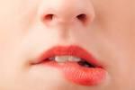 When someone lip-bites, what is your initial thought?