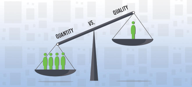 Why do guys prefer quantity over quality reguarding girls?