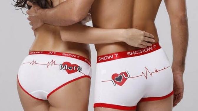 What Do You Think Of Matching Couples Underwear For Valentine's Day? Cute Idea or Stupid Idea?