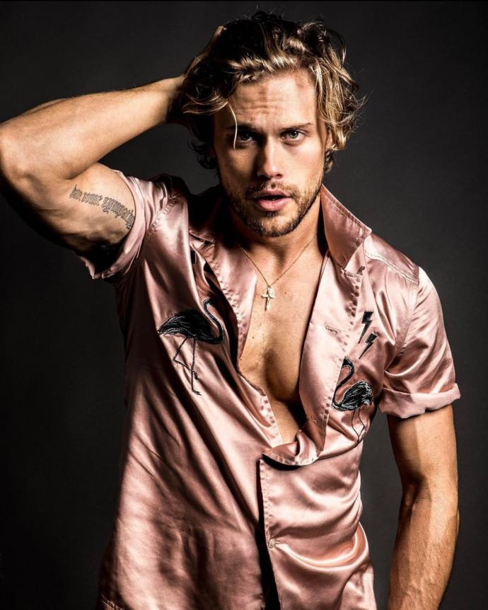 Meet professional model Christopher Mason. Which persona do you find most appealing?