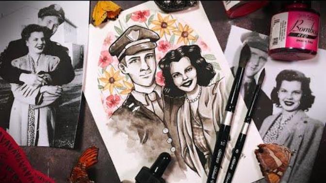 Would you like your ashes to be turned into a painting?