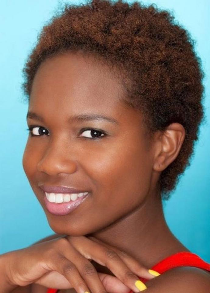 If you were dating a Black woman with natural hair what length afro would you find cute on her? How big do men like afros?