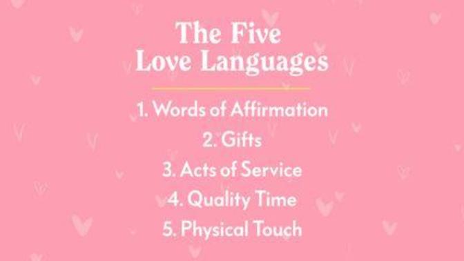 What’s your love language?