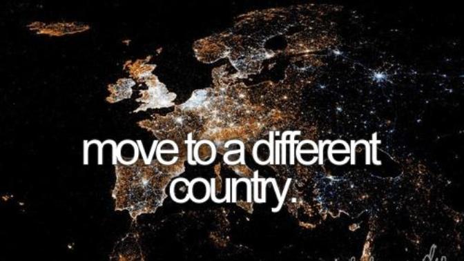 Would you move to a different country?