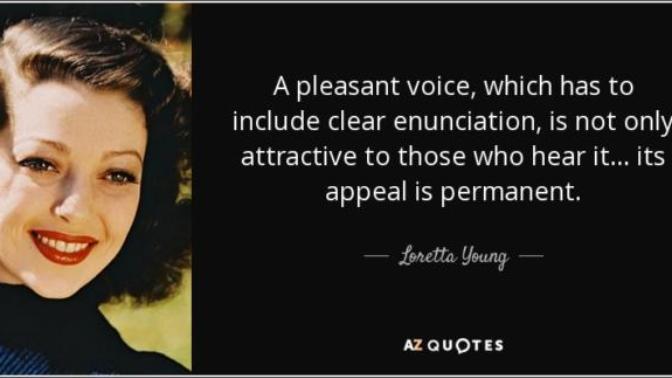 Girls, I feel like this isn't talked about enough. How important is an attractive speaking voice? How would you describe it?
