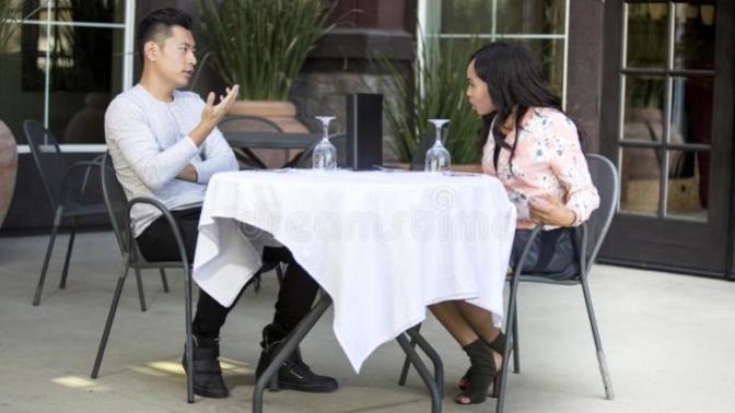 How would you handle a person saying something bad about your appearance on a first date when you posted an accurate photo of yourself?