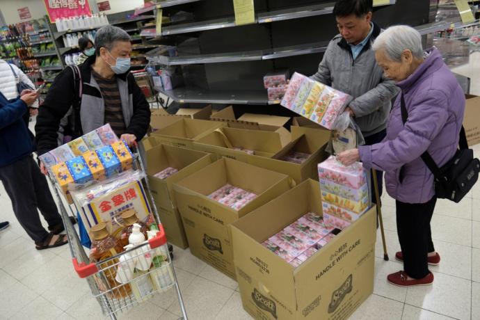 Coronavirus fears lead to panic buying of essentials in Hong Kong?