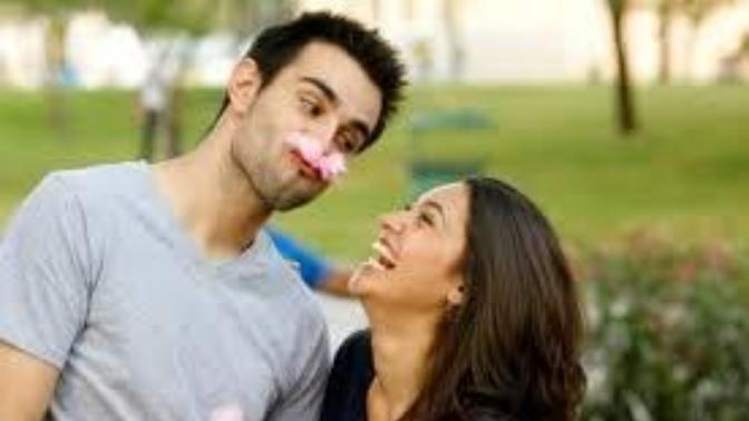 Is awkward laughing a sign of flirting?