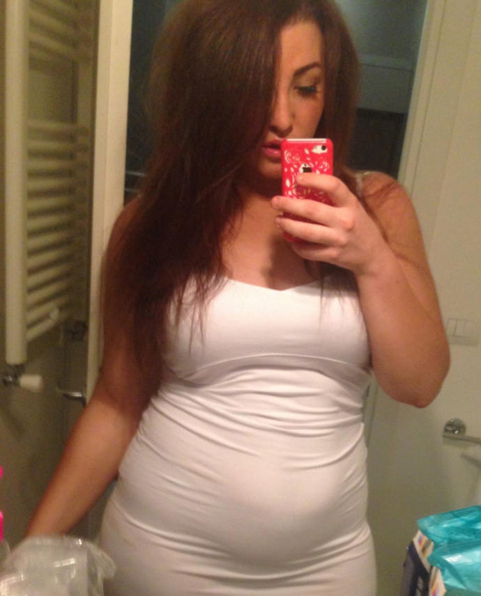 Any advice how to hide your stomach in a dress?