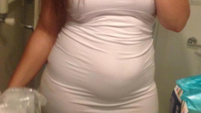 Any advice how to hide your stomach in a dress?
