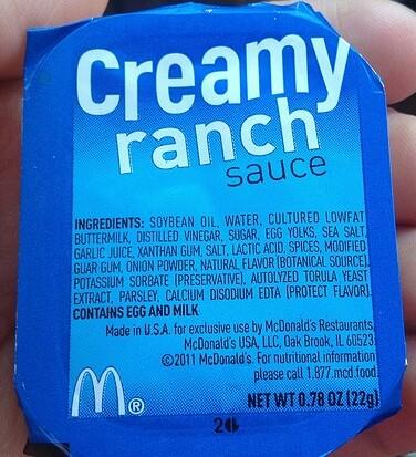 McDonalds: Chicken McNuggets: Out of this list what sauce would you order?