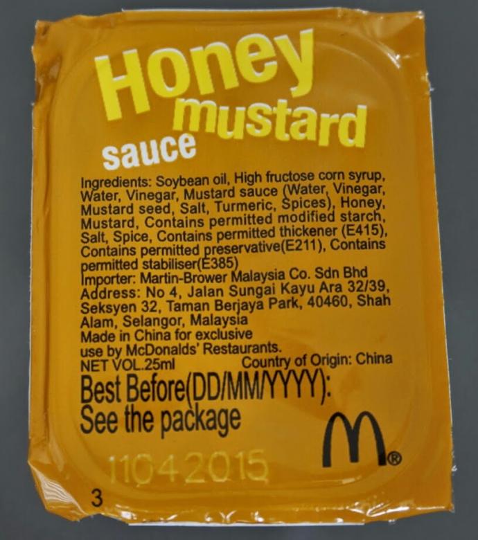 McDonalds: Chicken McNuggets: Out of this list what sauce would you order?