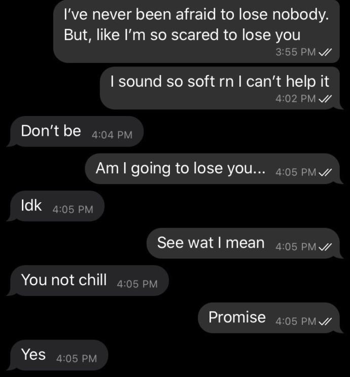 Do you guys think she said this just to make me feel good or sum?