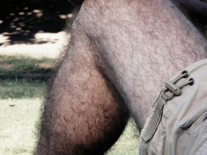 What looks good on men wearing shorts?