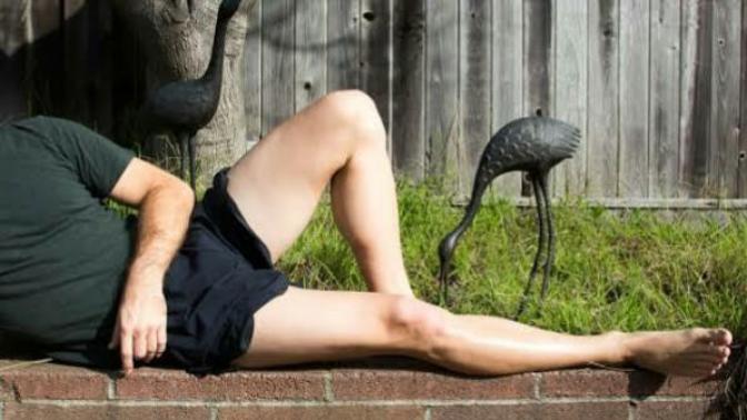 What looks good on men wearing shorts?