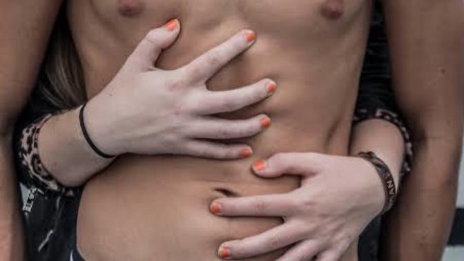 Girls, If you put your hands in the shirt of your guy for the first time?