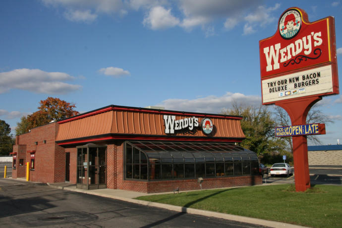 Classic Wendys Restaurant