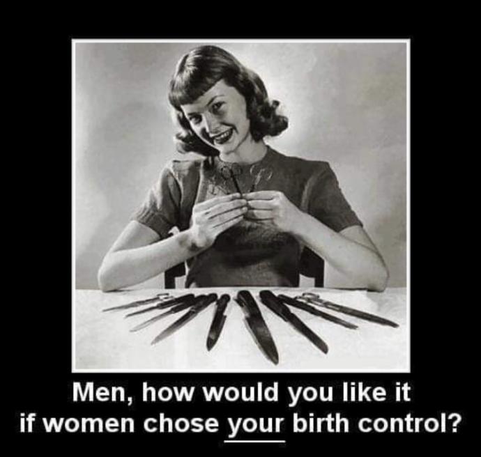 Thoughts on the vasectomy bill?