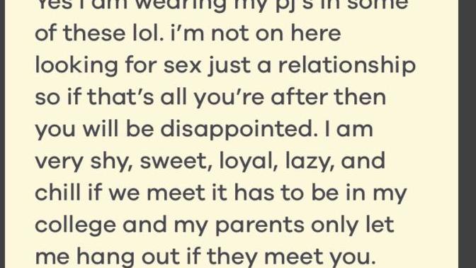 Is bumble a good app to find relationships in? Is my profile bio enough to let guys know that i’m not in it for sex?