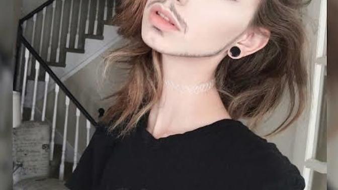 Would you want like to have a mustache and hairy wife?