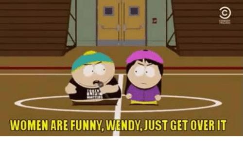 Why do men say women aren't funny?